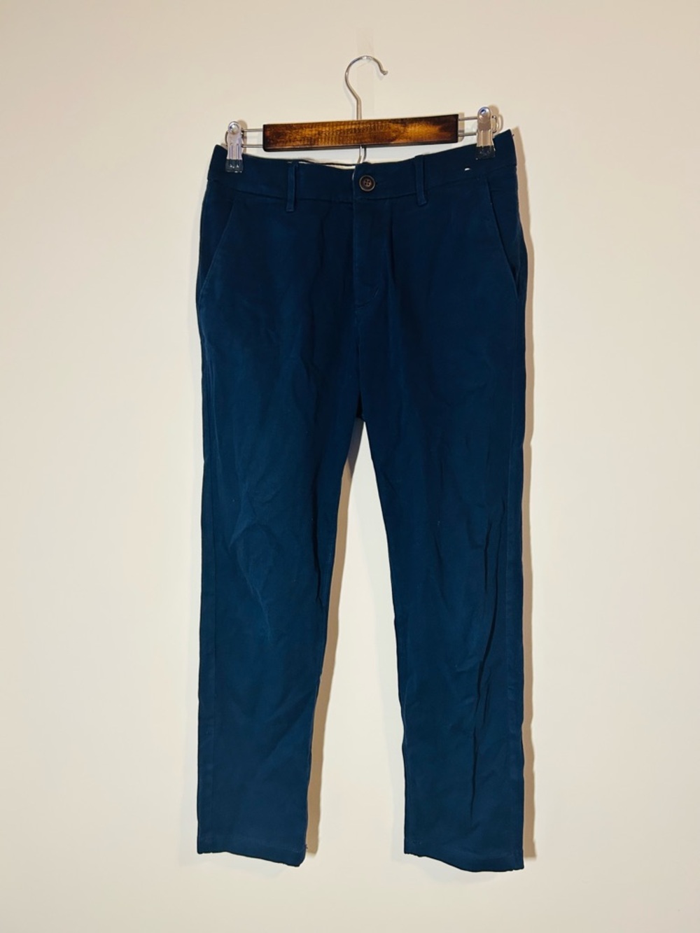 Abercrombie & Fitch Boys Navy Blue Chino Pants